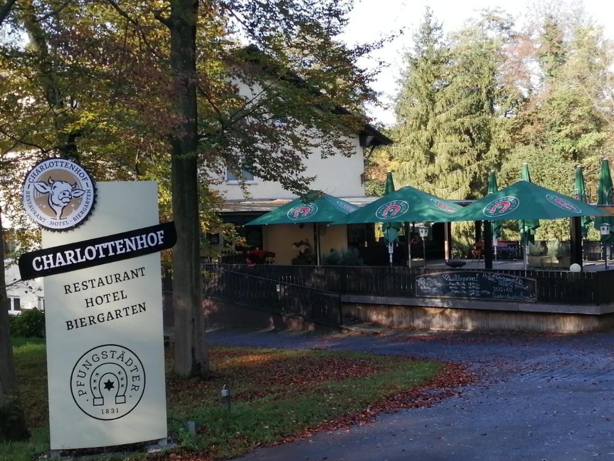 Hotel Charlottenhof Messel Exterior foto